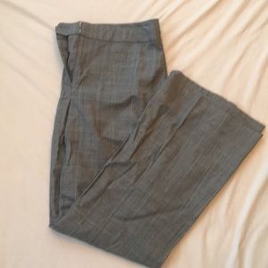 Elie Tahari Glen Plaid wool dress pants